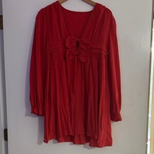 SHEIN Vibrant Red Garment